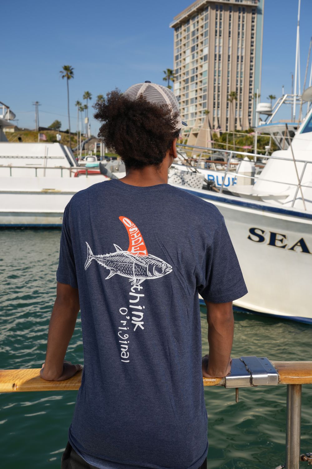 Blue Heather - "Think O'riginal" Fish